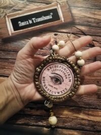 Ouija Board, Witch Eye Talisman, Reading Psychic Amulet Magic Powers, Witchcraft Pendant Occult Pentacle