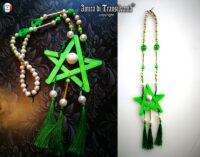 Witch Jewelry, Witchcraft Symbol Pendant, Magic Talisman Lucky Amulet, Inverted Pentagram Star Necklace Pentacle