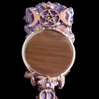 Magic Mirror, Snow White Dark Witch Evil Queen, Skeleton Occult Magic, Gothic Voodoo Doll