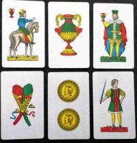 Antique Tarot Card, Oracle, Limited Edition, Italian Tarot, Sicily, Play Card, Divination, Fortune Teller, Cartomancy