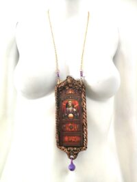 Psychic Reading, Fortune Teller Amulet Witch Jewelry, Tarot Oracle Cartomancy, Magic Talisman Sun & Moon