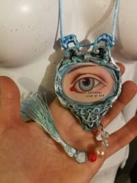 All Seeing Eye, Magic Talisman Success, Protective Amulet Esoteric Jewelry, Good Luck Attraction Wealth