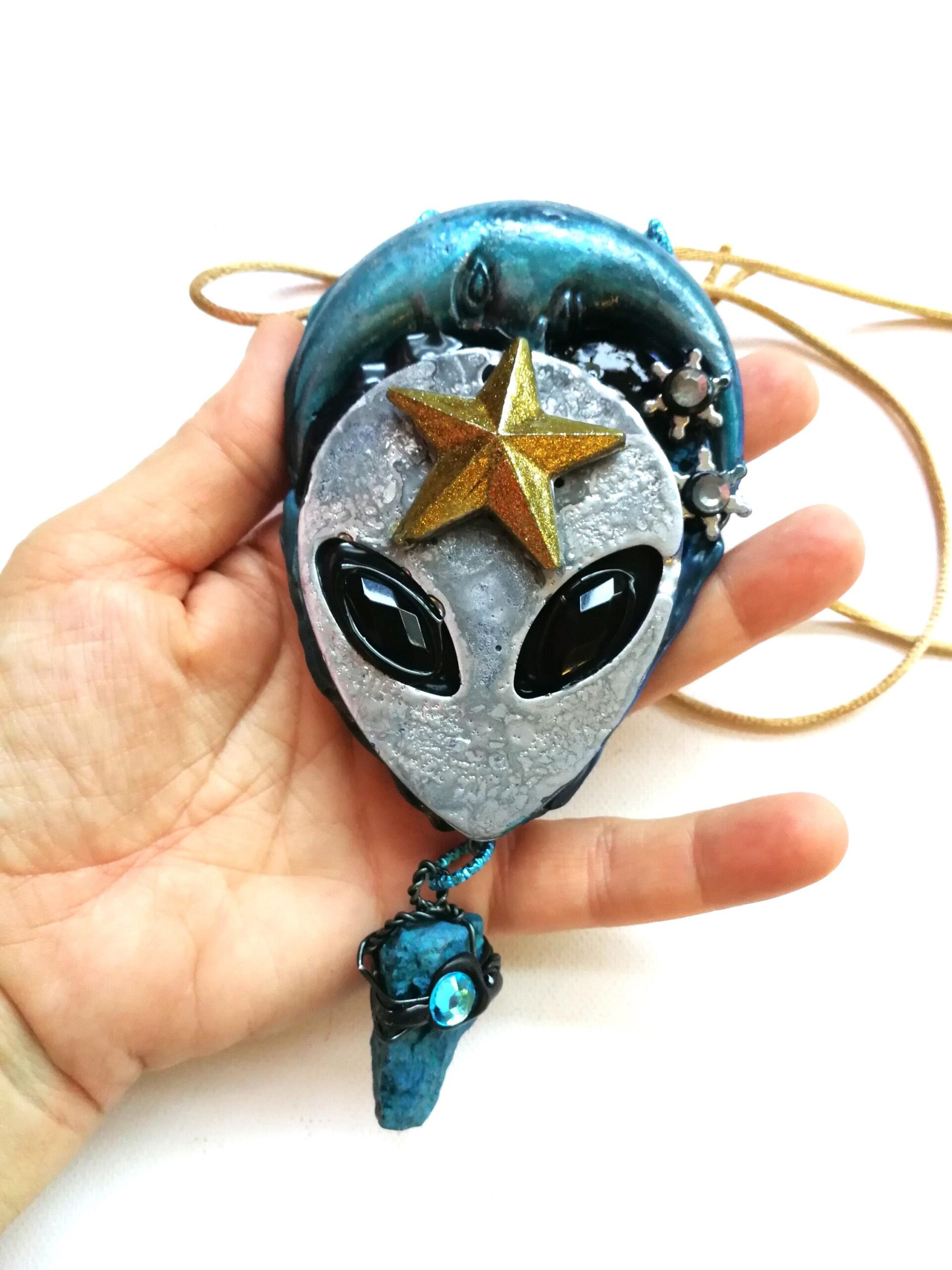 Antique Alien Entities of the Interstellar Currents Talisman Amulet of Extraterrestrial Connection Magic Seal Portal Attunement Sigil