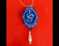 Egg Snake, Ouroboros Magic Amulet Charm Jewelry, Alchemy Occult Symbol Pendant, Witch Witchcraft Necklace Alchemist