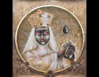 Black Madonna, Prayer Necklace Amulet, Magical Power Protective Talisman, Sacred Protection Amulet Magic Pendant