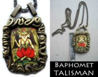 Sigil of Baphomet, Magic Talisman Dark Gothic Jewelry Satanic Necklace, Satanist Symbol Lucifer Pentagram