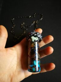 Spirit Vessel Pendant, Metaphysical Magic Potion Talisman Manifestation Your Inner Desires Wish Consecrated Amulet
