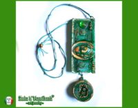 Dollar Symbol Necklace, Good Luck Pendant Amulet, Bitcoin Money Wealth Attraction, Abundance Richness Talisman