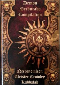 Necronomicon Book, Antique Manual Kabbalah Occultism, Esoteric Occult Ceremonial Magic, Aleister Crowley Grimoire Rituals