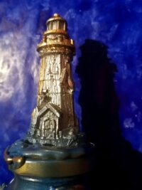 Neptun Poseidon Trident Mason Jar Magic Potion, Apothecary Bottle Vintage Witchery, Elixir of Life Forever Eternal Youth