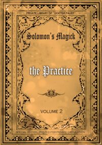 Antique Book Occult Magic Esoteric Occultism Kabbalistic Grimoire, Kabbalah Solomon Magick Lesser Key Rituals Practice