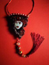 Agrat Bat Mahlat Goddess, Gothic Divinity Jewelry Kabbalah Magic, Esoteric Talisman Witchcraft Pendant Deity Witch