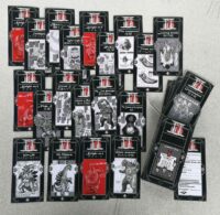 Japanese Anime, Monster Tarot Cards, Anime Manga Oracle Kakashi Itachi, Kaiju Yokai Katana Lain, Ninja Samurai Japan Folk