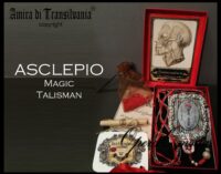 Symbol of Medicine, Rod of Asclepius, Asclepio Talisman Protective Amulet, Farmacy Sign Snake on the Cup