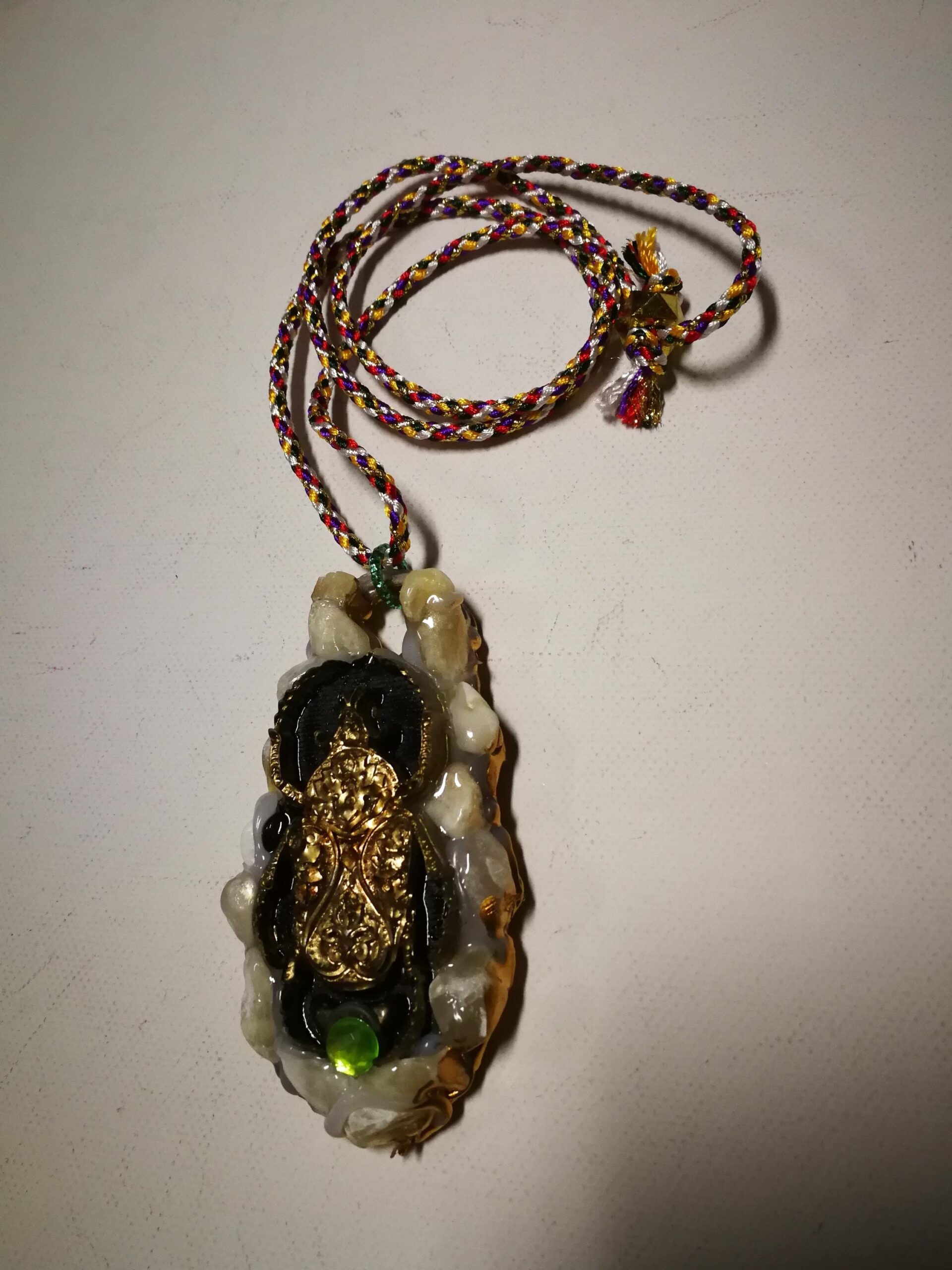 Scarab Necklace - Mexican Magic Lucky Goliath Beetle Talisman ~ Attract Money, Build Wealth Abundance & Prosperity