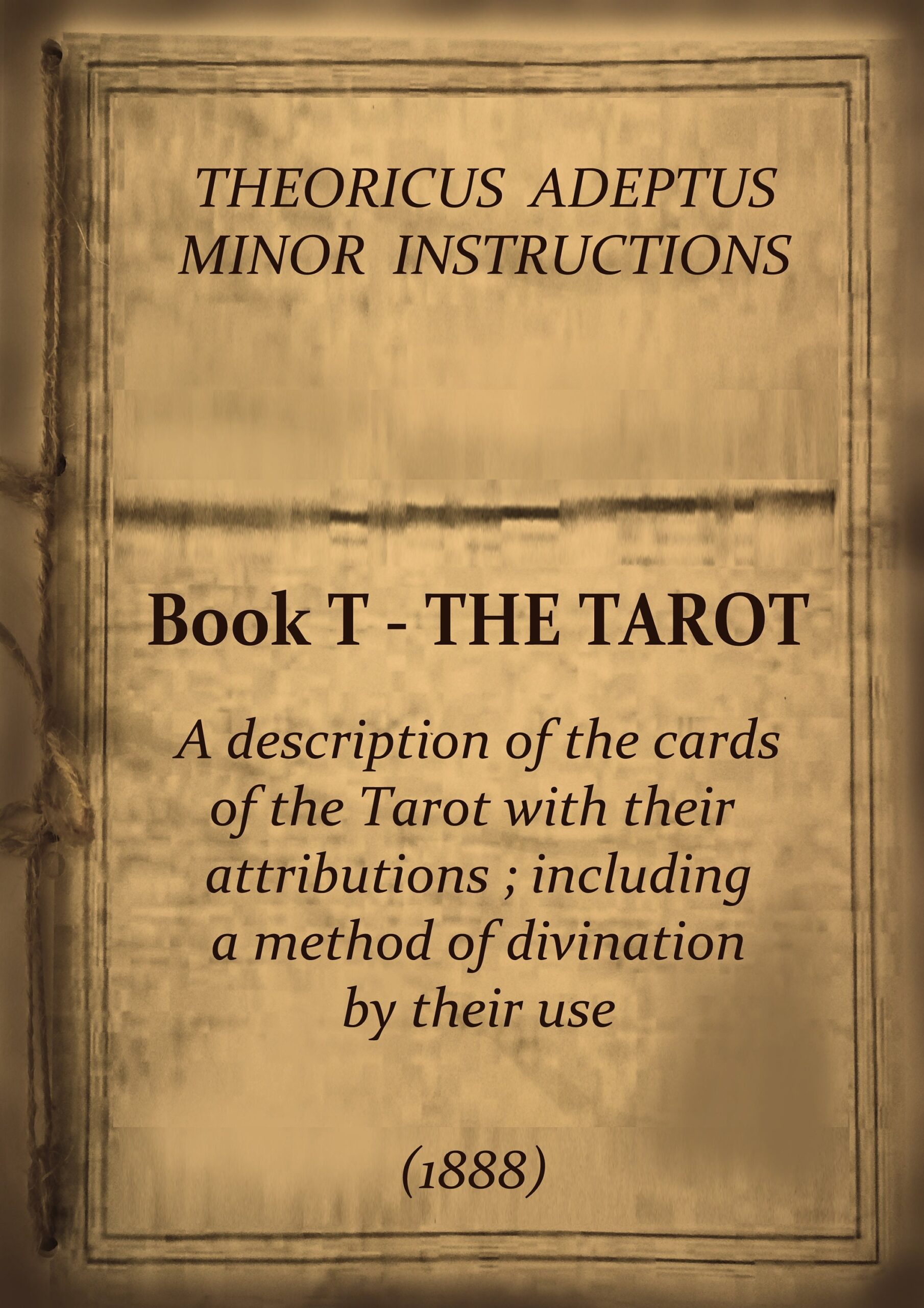 Antique Book, Tarot Reading Instruction Meaning, Cartomancy Oracle Book Minor Arcana, Divination Method Reading Psychic
