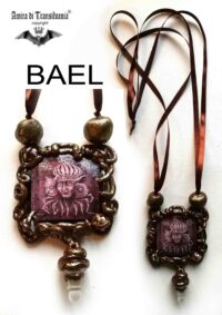 Bael Demon, Protective Talisman Magic Amulet, King Baal Gothic Jewelry, Lemegeton Goetia Devil Crown