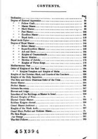 Antique Book Freemasonry, Occult Magic Esoteric Occultism, Ritual Grimoire Masonry Secret Societies Forbidden Knowledge