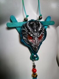 Spiritual Jewelry, Legion of Flauros Amulet Demon Commander Oneriox Talisman Companion Spirit Vessel Necklace