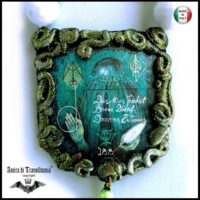 Esoteric Talisman of Prosperity – Mammon Symbolic Amulet for Wealth and Abundance, Mystical Spiritual Jewelry Inspired by Ancient Oracle