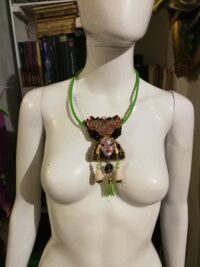Hecate Goddess, Cursed Doll Dark Magic Necklace, Haunted Talisman Amulet, Witchcraft Pendant Witch Jewelry