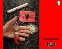 Cornicello Charm Protection, Italian Horn Tusks Ethnic Talisman, Evil Eye Pendant Amulet, Magical Power