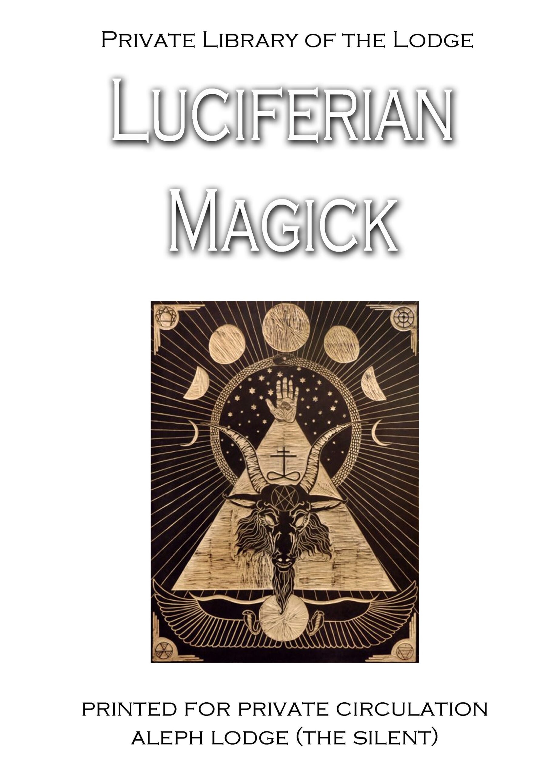 Luciferian Book, Esoteric Satanism Grimoire, Occult Satanist Lucifer Satan Forbidden Knowledge, Satanic Magick Antiquarian Collectible