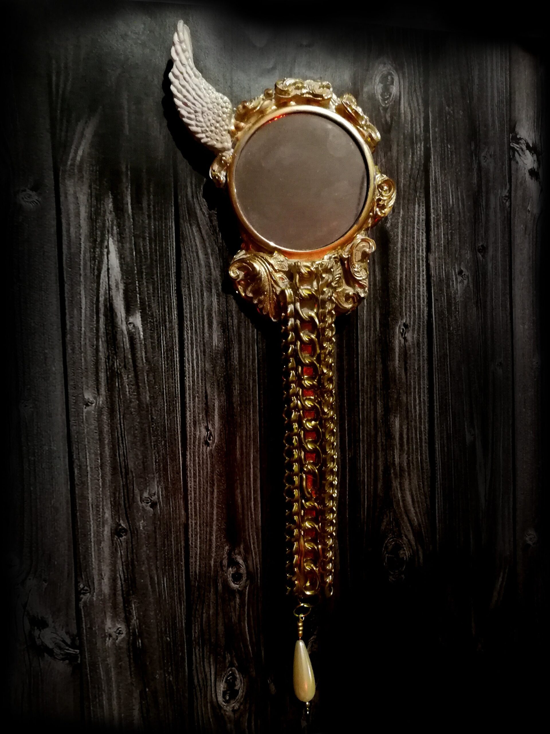 Magic Mirror, Angel and Demon, Evil Queen Snow White Witch, Fairy Tale Altar Tools