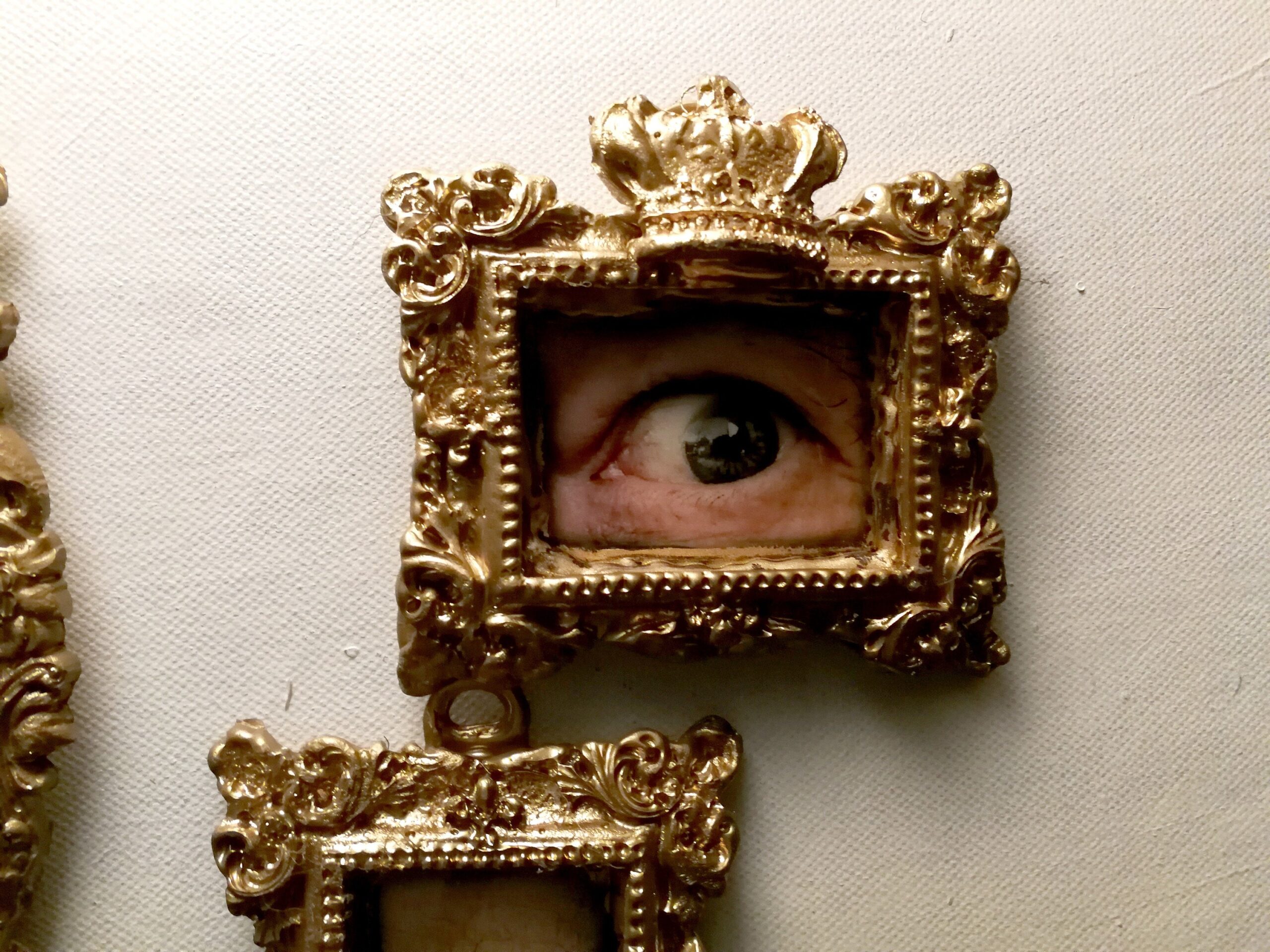 Evil Eye Home Protection Talisman, House Sigil Protector, Wall Vintage Frames Antique Witchcraft Supplies