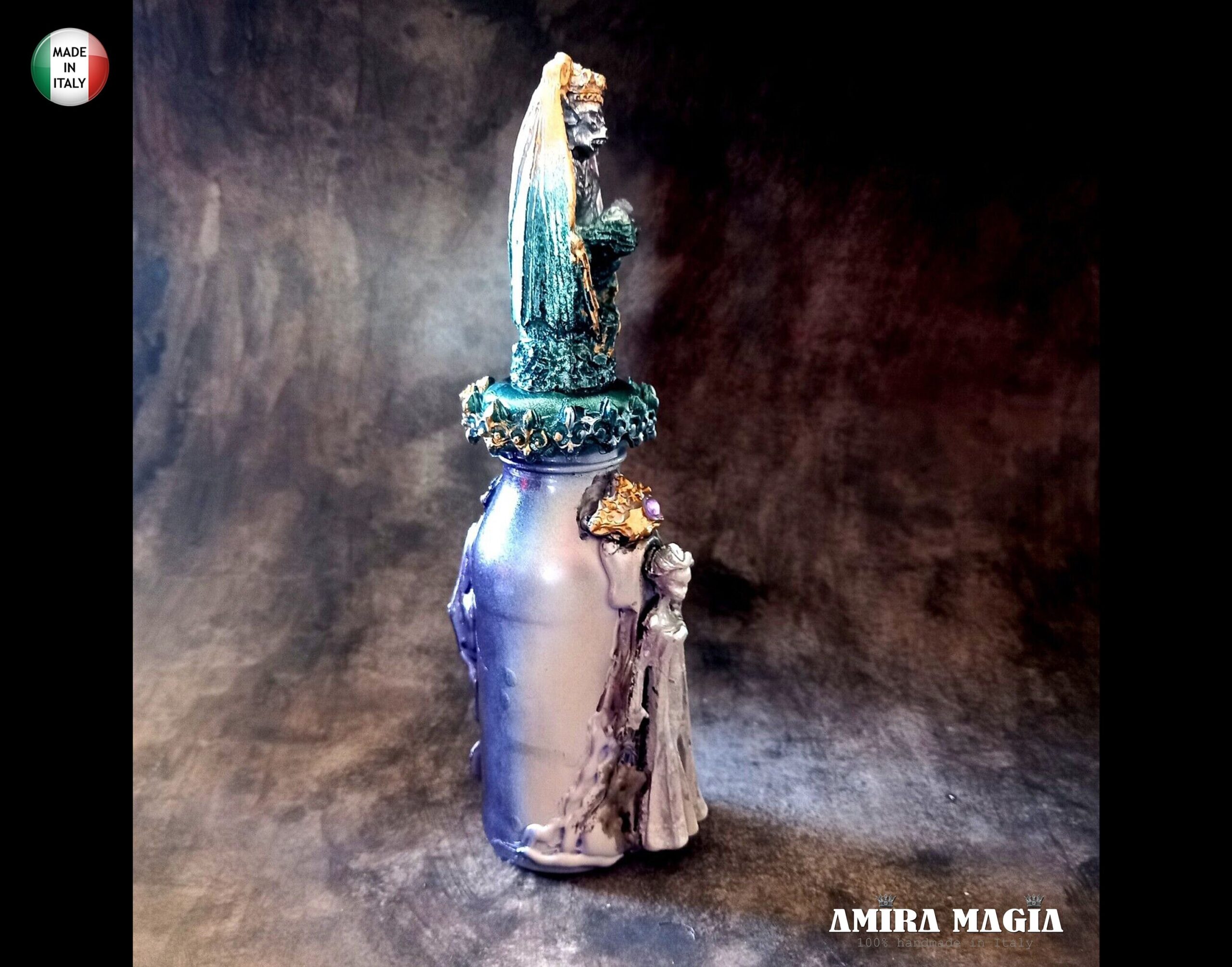 Gargoyle Statue Miniature Figurine Mason Jars, Apothecary Bottle Vintage Medieval, Gothic Witchcraft Witch Magic Potion