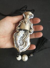 Sign of Aquarius Constellation, Star Horoscope Astrological Talismans Necklace, Zodiac Amulet Pendant Water Golden Cup