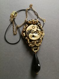 Yin & Yang, Buddhist Tibetan Protective Magic Talisman, Dragon Ethnic Pentacle Prayer Amulet Yoga Symbol