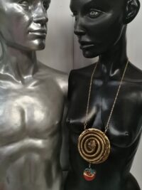 Love Amulet, Astrological Talismans Symbol, Magic Power Garden of Eden Evil Eye Protection Occult Jewelry