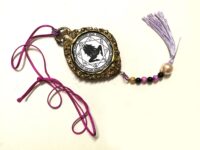 Lilith Goddess, Dark Magic Pendant Magick Sigil Amulet, Feminine Seal Talisman Inverted Pentagram Star