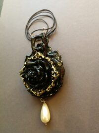 In Loving Memory, Life Forever Immortality Talisman, Dark Gothic Skull Amulet Evil Eye Pendant