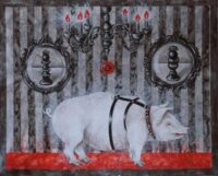 Good Luck Amulet, Pig Richness Symbol Attraction Wealth Success Money Abundance Rich Talisman Pendant