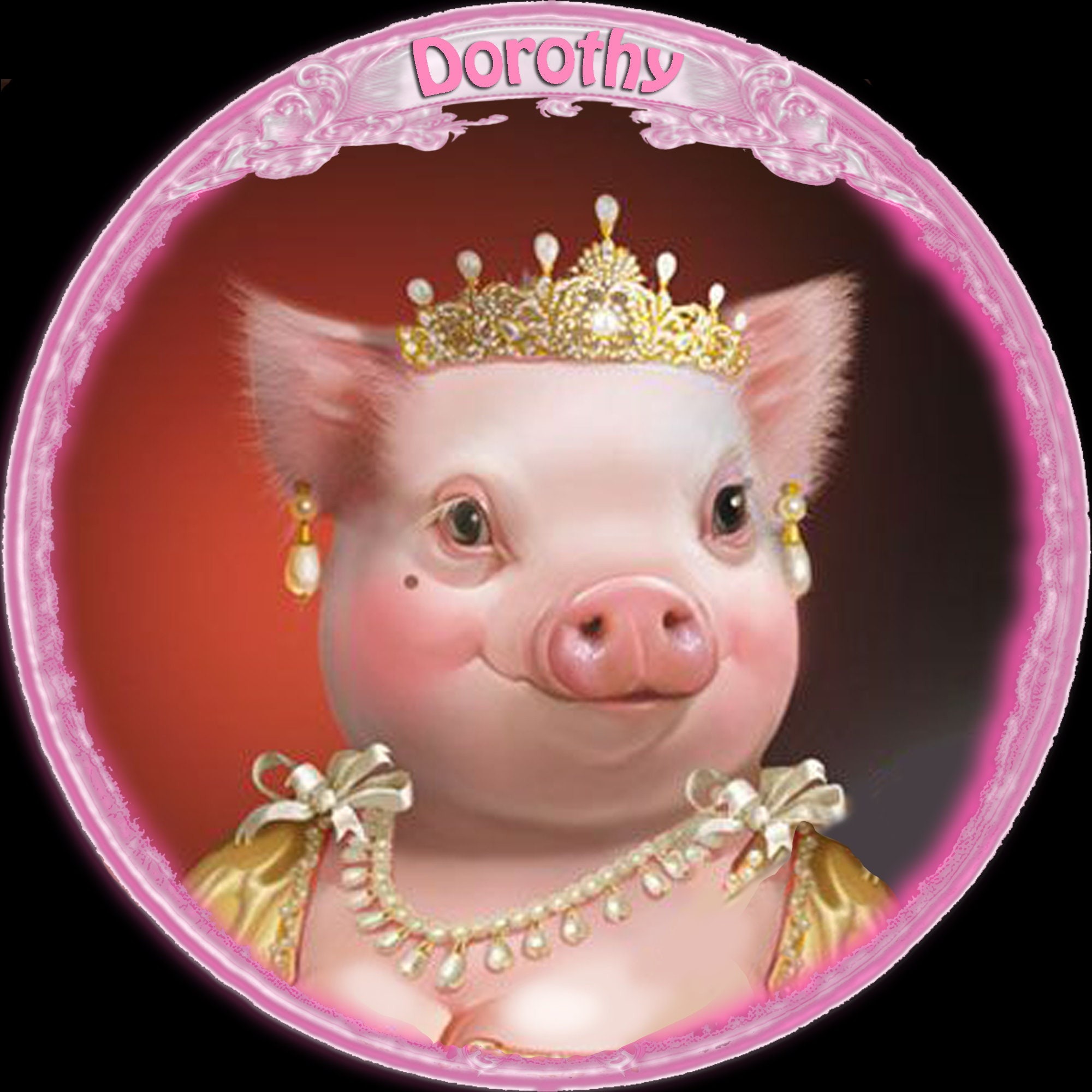 Good Luck Amulet, Pig Richness Symbol, Magic Power Talisman Attraction Wealth Success Money Abundance