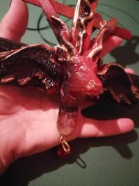 Satanic Necklace, Baphomet Upside Down Cross, Antichrist Eye Occult Symbols, Goat Sigil of Lucifer Satan