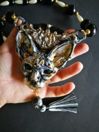 Sphynx Cat, Magic Talisman, Egyptian Symbol, Egyptian Cat, Goth Jewel, Witchcraft Amulet, Evil Queen, Protection Amulet