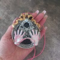 Ouija Board Talisman, Psychic Reading Magic Amulet, Clairvoyant Witchcraft Pendant, Evil Eye Witch Jewelry