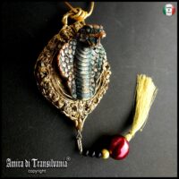 Life Forever, Garden of Eden Devil, Ouroboros Green Snake Talisman Pendant, Feng Shui Amulet, Dune Imperium Magic Power