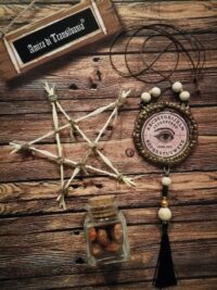 Ouija Board, Witch Eye Talisman, Reading Psychic Amulet Magic Powers, Witchcraft Pendant Occult Pentacle