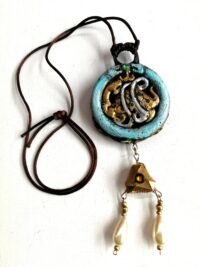 Ouroboros Snake Talisman, Celestial Turtle Feng Shui Amulet, Magical Power Symbol Evil Eye Protection