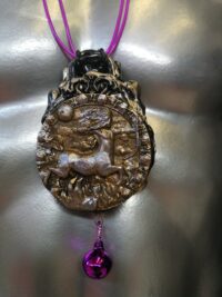 Sign of Sagittarius Constellation, Star Horoscope Astrological Talismans, Zodiac Amulet Pendant Fire Sign Pentacle