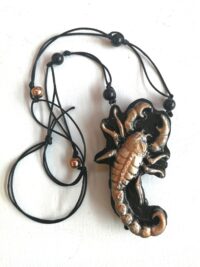 Sign of Scorpion Constellation, Star Horoscope Talisman Necklace, Zodiac Amulet Divination Pendant, Jewelry Water Sign