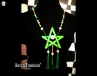 Witch Jewelry, Witchcraft Symbol Pendant, Magic Talisman Lucky Amulet, Inverted Pentagram Star Necklace Pentacle