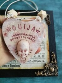 Ouija Board, Love Rose Talisman, Reading Psychic Amulet Magic Powers, Witchcraft Pendant Charm Witch Jewelry