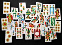Antique Tarot Card, Oracle, Limited Edition, Italian Tarot, Piacenza, Play Card, Divination, Fortune Teller, Cartomancy