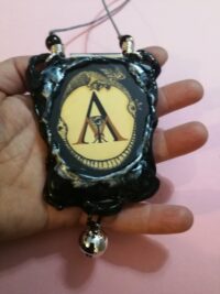 Abraxas Stone, Moon Magic Talisman, Gnostic Occult Symbol, Abraxas Seal, Archon Goetia Celestial Amulet