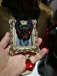 Bat Vampire, Gothic Talisman Transilvania Dracula Amulet Pendant, Magical Power Magick Spell, Immortality Eternal Life